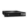 APC Smart-UPS SRT 1000VA RM - USV (Rack - einbaufähig) - Wechselstrom 230 V - 1000 Watt - 1000 VA - Ethernet 10 / 100, RS-232, USB - Ausgangsanschlüsse: 6 - PFC - 2U - Schwarz - mit APC UPS Network Management Card AP9641