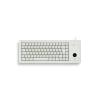 CHERRY Compact-Keyboard G84-4400 - Tastatur - PS / 2 - Deutsch - Hellgrau