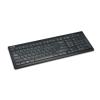 Kensington Advance Fit Ultra-Slim - Tastatur - kabellos - 2.4 GHz - Französisch - Schwarz