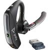 Poly Voyager 5200 UC - Headset - im Ohr - Bluetooth - kabellos, kabelgebunden - Adapter USB-A via Bluetooth - Schwarz - Zertifiziert für Microsoft Teams