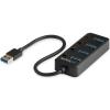 StarTech.com 4 Port USB 3.0 Hub - 4x USB-A mit individuellen An / Aus-Schaltern - Mobiler USB 3.0 Verteiler - Bus-Powered USB 3.0 Splitter - Hub - 4 x USB 3.1 Gen 1 - Desktop - für P / N: HB30C4AIB
