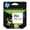 HP 704 - Farbe (Cyan, Magenta, Gelb) - original - Tintenpatrone - für Deskjet Ink Advantage 2060 K110a