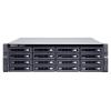 QNAP TS-h1683XU-RP - NAS-Server - 16 Schächte - Rack - einbaufähig - SATA 6Gb / s - RAID RAID 0, 1, 5, 6, 10, 50, JBOD, 5 Hot Spare, 6 Hot Spare, 60, 10-Hot-Spare, RAID TP - RAM 128 GB - Gigabit Ethernet / 10 Gigabit Ethernet / 10Gbps SFP+ - iSCSI Supp