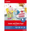 Canon Double-sided Matte Paper MP-101D - Matt - 275 Mikron - A4 (210 x 297 mm) - 240 g / m² - 50 Blatt Papier - für PIXMA TS7450i