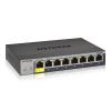 GS108Tv3 8-Port Gigabit Ethernet Smart Managed Pro Switch, Desktop, lüfterlos, Metallgehäuse mit Insight Cloud Aktivierung