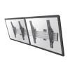 NeoMounts PRO Flat Screen Menu Board Wall Mount - (2 x horizontal) / 32-55" / Black / silver
