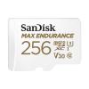 SanDisk Max Endurance - Flash-Speicherkarte (microSDXC-an-SD-Adapter inbegriffen) - 256 GB - Video Class V30 / UHS-I U3 / Class10 - microSDXC UHS-I