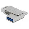 Delock USB 3.2 Gen 1 USB-C" + Typ-A Speicherstick 32 GB - Metallgehäuse