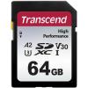 Transcend 330S - Flash-Speicherkarte - 64 GB - UHS-I U3 - SDXC UHS-I