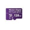 WD Purple SC QD101 WDD128G1P0C - Flash-Speicherkarte - 128 GB - UHS-I U1 / Class10 - microSDXC UHS-I - lila