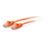 C2G 5ft (1.5m) Cat6a Snagless Unshielded (UTP) Slim Ethernet Network Patch Cable - Orange - Patch-Kabel - RJ-45 (M) zu RJ-45 (M) - 1.52 m - 4.8 mm - UTP - CAT 6a - ohne Haken, geformt - orange