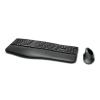 Kensington Pro Fit Ergo Wireless Keyboard and Mouse - Tastatur-und-Maus-Set - kabellos - 2.4 GHz, Bluetooth 4.0 - Italienisch - Schwarz