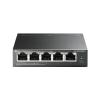 TP-Link TL-SG1005LP - V1 - Switch - unmanaged - 5 x 10 / 100 / 1000 (4 PoE+) - Desktop, wandmontierbar - PoE+ (40 W)