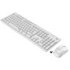 Logitech MK295 Silent - Tastatur-und-Maus-Set - kabellos - 2.4 GHz - Französisch - Off White