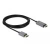 Delock Aktives DisplayPort 1.4 zu HDMI Kabel 4K 60 Hz (HDR) 3 m