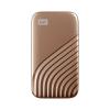 WD My Passport WDBAGF0020BGD - SSD - verschlüsselt - 2 TB - extern (tragbar) - USB 3.2 Gen 2 (USB-C Steckverbinder) - 256-Bit-AES - Gold