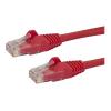 StarTech.com Cat6 Snagless RJ45 Netzwerkkabel - 10m - Rot - Cat 6 Ethernet UTP Kabel 10 Meter - Patch-Kabel - RJ-45 (M) zu RJ-45 (M) - 10 m - CAT 6 - geformt, ohne Haken - Rot