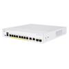 Cisco CBS350-8FP-E-2G managed Layer3 Switch: - 8x10 / 100 / 1000 Base-T(RJ45) + 2xGE combo(RJ45 / SFP) UplinkPorts, - Switching Capacity:20Gbps, incl. rack-&wallmount Kit, - kein stacking, liefert 120W PoE+,