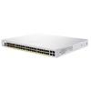 Cisco CBS350-48FP-4X managed stackable Layer3 Switch: - 48x10 / 100 / 1000 Base-T (RJ45) + 4x10GE SFP+ Uplink Ports, - Switching Capacity:176Gbps, incl. rack-&wallmount Kit, - max.Stack:4Stk / 192Ports / 10Gbps, liefert 740W PoE+,