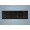 Active Key MedicalKey AK-C8100 - Tastatur - Desinfektionstuch - kabellos - 2.4 GHz - QWERTY - USA - Schwarz