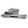 StarTech.com 40cm DB25 Parallel Buchse auf IDC 25 Pin Header Slotblech - Parallelport - DB-25 (W) zu IDC 26-polig (W) - 40.64 cm - Grau