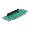 Delock Riser Karte PCI Express x16 zu x16 links gerichtet - Slothöhe 53,9 mm