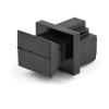 StarTech.com 100er Pack RJ45 Blindstopfen - Wiederverwendbarer RJ45 Staubschutz / Abdeckkappe - Einrastbare RJ45 Dust Covers (RJ45COVER) - Schutzumschlag - Schwarz (Packung mit 100)