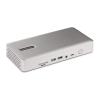 StarTech.com Thunderbolt 4 Multi-Display Docking Station, Quad / Triple / Dual Monitor Dock, 2x HDMI / 2x DisplayPort, 7x USB Hub, 2.5 Gigabit Ethernet, 98W Power Delivery, for Windows / MacBook - TB4 Host Cable (132UE-TB4USB4DOCK) - Dockingstation - Thun
