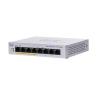 Cisco Business 110 Series 110-8PP-D - Switch - unmanaged - 4 x 10 / 100 / 1000 (PoE) + 4 x 10 / 100 / 1000 - Desktop, an Rack montierbar, wandmontierbar - PoE (32 W) - Gleichstrom