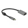 Delock Aktiver USB Type-C  zu HDMI Adapter (DP Alt Mode) 4K 60 Hz (HDR)
