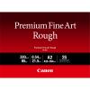 Canon Premium FA-RG1 - Baumwolle - Rough - 21,5 mil - A2 (420 x 594 mm) - 320 g / m² - 25 Blatt Kunstpapier - für imagePROGRAF PRO-1000