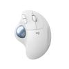 Logitech Ergo Series ERGO M575 - Trackball - optisch - 5 Tasten - kabellos - 2.4 GHz, Bluetooth 5.0 LE - kabelloser Empfänger (USB) - Off White