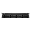 Synology RackStation RS1221RP+ - NAS-Server - 8 Schächte - Rack - einbaufähig - SATA 6Gb / s - RAID RAID 0, 1, 5, 6, 10, JBOD, 5 Hot Spare, 6 Hot Spare, 10-Hot-Spare, 1 Hot-Spare - RAM 4 GB - Gigabit Ethernet - iSCSI Support - 2U