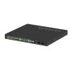 NETGEAR AV Line M4250-26G4F-PoE++ - Switch - L3 - managed - 24 x 10 / 100 / 1000 (PoE++) + 2 x 10 / 100 / 1000 + 4 x 1000Base-X SFP - Seite-zu-Seite-Luftstrom - an Rack montierbar - PoE++ (1440 W)