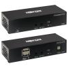 Eaton Tripp Lite Series USB C to HDMI over Cat6 Extender Kit with KVM Support, 4K 60Hz, 4:4:4, Transmitter / Receiver, USB, PoC, HDCP 2.2, up to 230 ft., TAA, - Erweiterung für Video / Audio - HDMI, USB-C - über CAT 6 - bis zu 70 m - TAA-konform - für P/