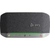 Poly Sync 20 - Smarte Freisprecheinrichtung - Bluetooth - kabellos, kabelgebunden - USB-A - Silber - Zertifiziert für Microsoft Teams