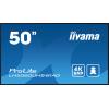 iiyama ProLite LH5060UHS-B1AG - 127 cm (50") Diagonalklasse (125.7 cm (49.5") sichtbar) LCD-Display mit LED-Hintergrundbeleuchtung - Digital Signage - mit mit SoC Mediaplayer - Android - 4K UHD (2160p) 3840 x 2160 - Edge-Beleuchtung - Schwarz