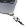 Compulocks Ledge adapter for MacBook Air 15" M2 and M3 with Keyed Cable Lock - Sicherheitskit - Schlüsselschloss