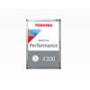 Toshiba X300 Performance - Festplatte - 4 TB - intern - 3.5" (8.9 cm) - SATA 6Gb / s - 7200 rpm - Puffer: 256 MB