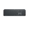 Logitech MX Keys - Tastatur - hinterleuchtet - Bluetooth - AZERTY - Französisch - Graphite