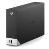 Seagate One Touch with hub STLC8000400 - Festplatte - 8 TB - extern (Stationär) - USB 3.0 - Schwarz - mit Seagate Rescue Data Recovery