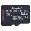 Kingston Industrial - Flash-Speicherkarte - 64 GB - A1 / Video Class V30 / UHS-I U3 / Class10 - microSDXC UHS-I