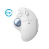 Logitech Ergo Series ERGO M575 for Business - Trackball - Für Rechtshänder - optisch - 5 Tasten - kabellos - Bluetooth - Logitech Logi Bolt USB-Receiver - Off-White