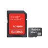 SanDisk - Flash-Speicherkarte - 32 GB - Class 4 - microSDHC - Schwarz