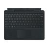 Microsoft Surface Pro Signature Keyboard - Tastatur - mit Touchpad, Beschleunigungsmesser, Surface Slim Pen 2 Ablage- und Ladeschale - QWERTY - Italienisch - Schwarz - kommerziell - für Surface Pro 8, Pro 8 for Business, Pro 9, Pro 9 for Business, Pr