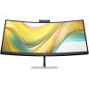 HP 534pm - Series 5 Pro - LED-Monitor - gebogen - 86.4 cm (34") - 3440 x 1440 WQHD @ 100 Hz - VA - 400 cd / m² - 4000:1 - 5 ms - HDMI, DisplayPort, USB-C - Jet Black, Natural Silver (Ständer) - Smart Buy