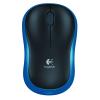 Maus Wireless Mouse M185 / Drahtlos / Optisch / Blau / 2,4-GHz-Technologie / Geeignet für Rechts- und Linkshänder