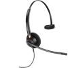 Poly EncorePro HW510 - EncorePro 500 series - Headset - On-Ear - kabelgebunden - 3,5 mm Stecker - Schwarz - Zertifiziert für Skype für Unternehmen, UC-zertifiziert