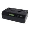 StarTech.com 4 Bay Festplatten Kopierstation USB 3.0 / eSATA auf SATA - HDD 1:3 Duplikator - Standalone Festplattenkloner - Festplattenduplikator - 4 Schächte (SATA-300) - für P / N: SVA12DN4NEUA