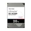 WD Ultrastar DC HC560 - Festplatte - verschlüsselt - 20 TB - intern - 3.5" (8.9 cm) - SATA 6Gb / s - 7200 rpm - Puffer: 512 MB - Self-Encrypting Drive (SED), TCG Enterprise